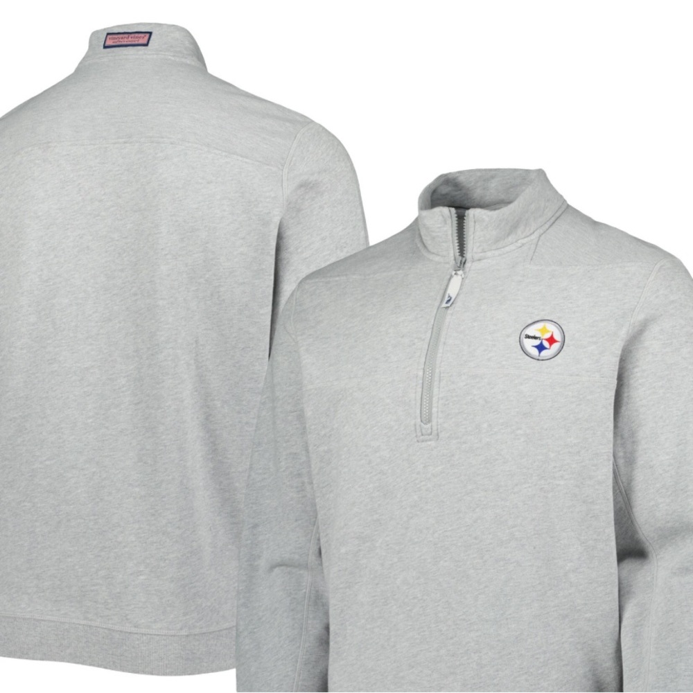 Vineyard Vines Steelers Quarter Zip